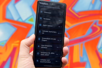 More gestures than Android offers by default.