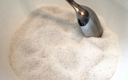 …until the sugar is evenly distributed.