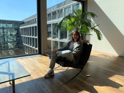 Zuhause angekommen: Elisabeth Rönz im Zürcher Office