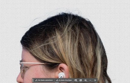 Mijn haar is tot in het kleinste detail uitgesneden.