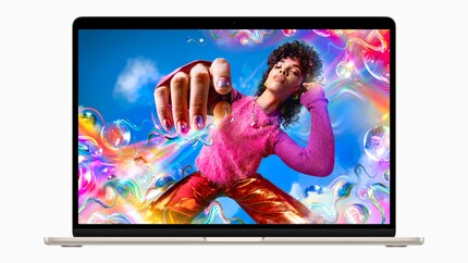 224 ppi auf 15,3 Zoll: Das Display des neuen MacBook Air.