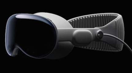 Zo ziet de langverwachte augmented reality-headset van Apple eruit.