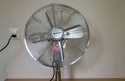 Even with the ultra-fast fan movement, there’s hardly any rolling shutter effect.