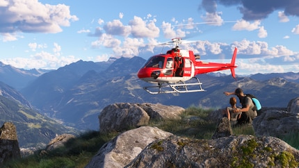 In the new «Flight Simulator» you can try your hand at being a rescue pilot.