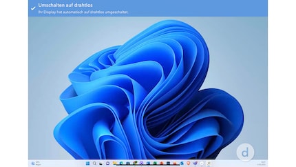 De digitale artefacten zijn slechts korte tijd zichtbaar. Opmerking: Vergroot de afbeelding zodat je dit effect goed kunt zien.