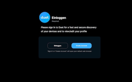 Je hebt een gebruikersaccount nodig om de software te gebruiken.