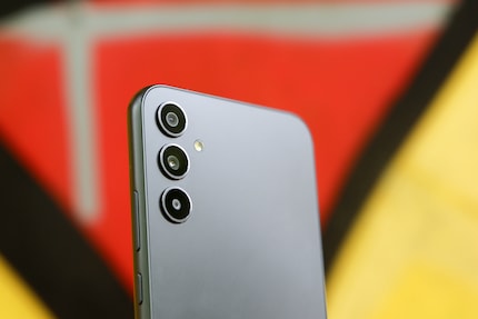 The camera lenses protrude slightly from the back.