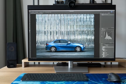 The high resolution is great for image processing.