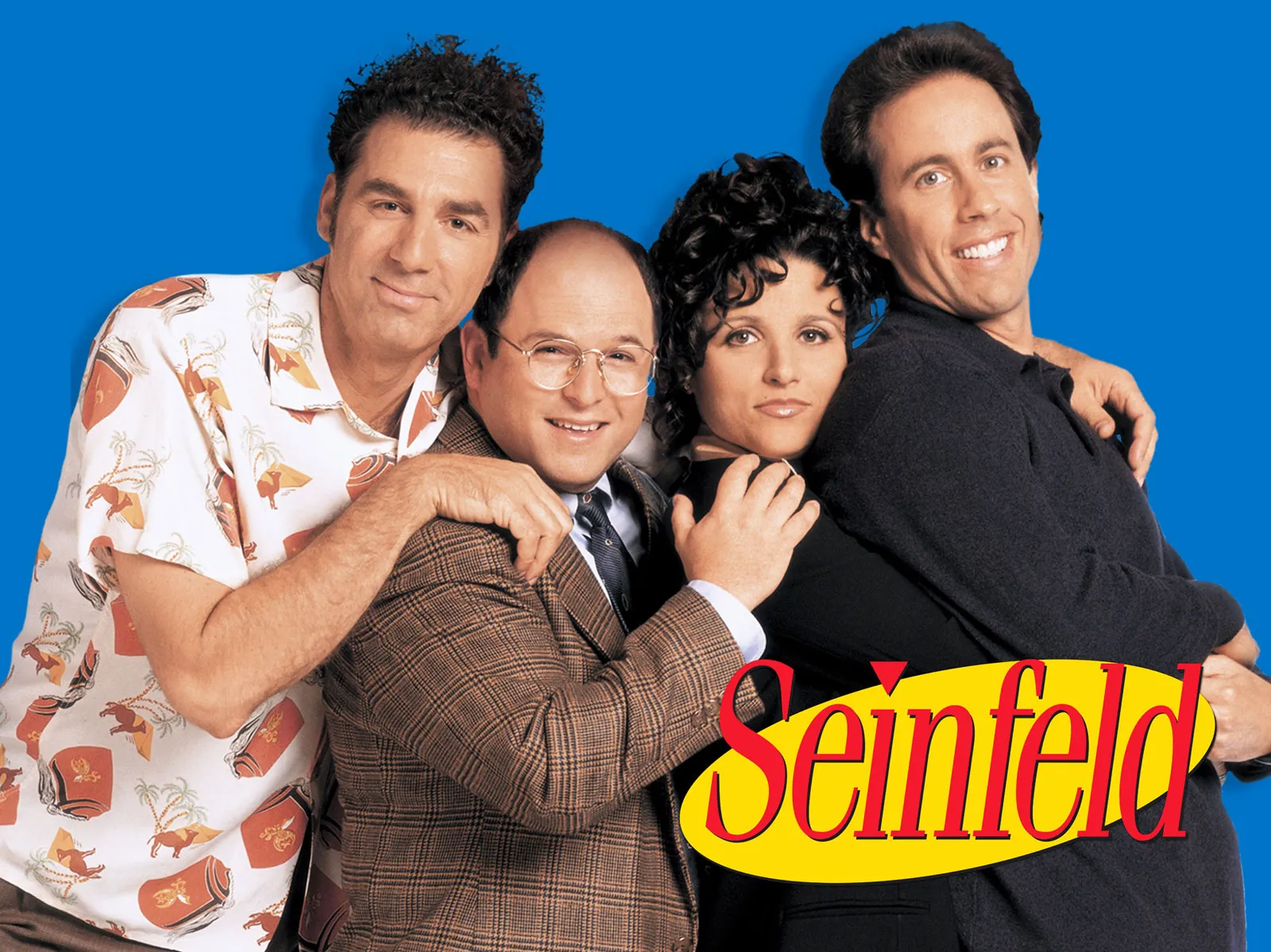 The Gen Z of the 1990s: the main cast of Seinfeld.