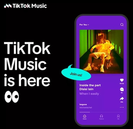 Wie in der Video-App ist im Streamingdienst auch eine «For You-Page» zu sehen.