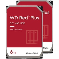 WD 2 x Red Plus (6 To, 3.5", CMR)
