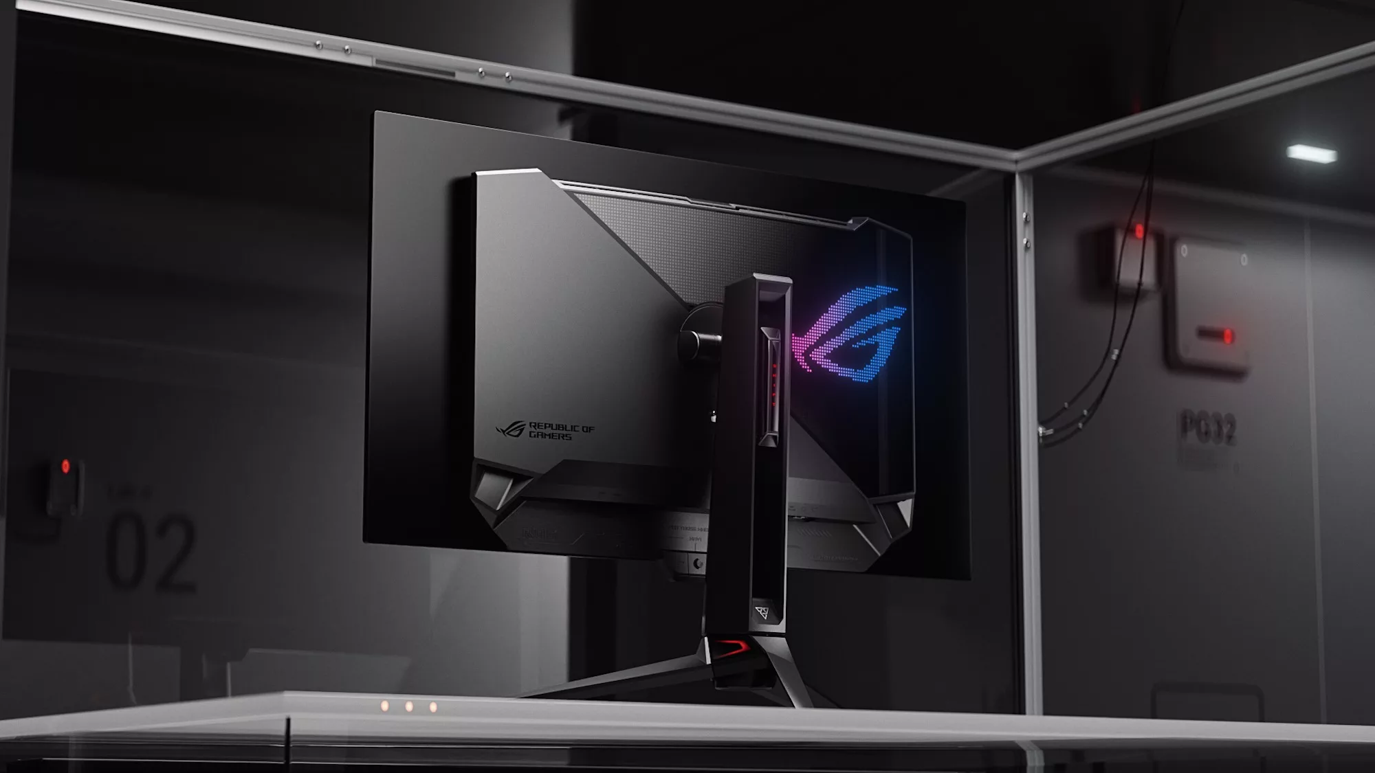 Volgens Asus vermindert het aangepaste koellichaam aan de achterkant het risico op inbranden.