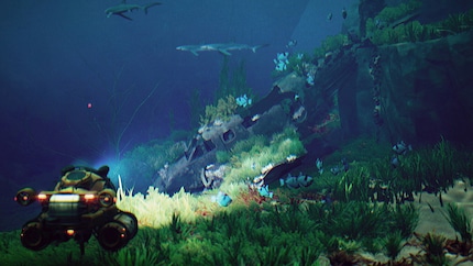The diving excursions are accompanied by an oppressive atmosphere.