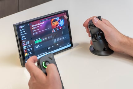 Een controller kan een muis worden.