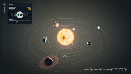 Dans « Starfield », vous passez beaucoup de temps à voyager rapidement et à utiliser les menus. » « Capture d’écran » : Domagoj Belancic