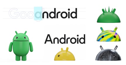 Google geeft Android nu een hoofdletter en de robot krijgt een 3D-uiterlijk.