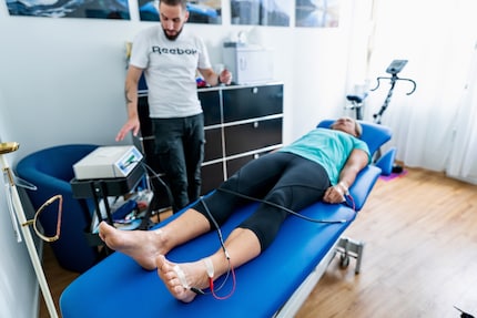 Electrical resistance is used to measure the composition of my body.