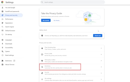 Du kannst Topics hier deaktivieren – andere Websites haben natürlich auch noch Tracker-Tools.