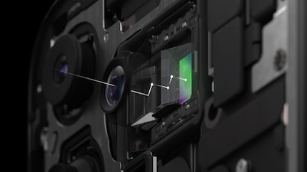 Apple's tetraprism design - it creates more distance between the lens opening and the sensor. This makes a longer focal length possible.