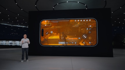 Thanks to the new A17 Pro chip, more demanding games run on the iPhone 15 Pro.