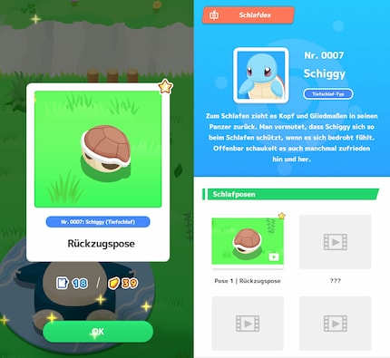 Avec « Pokémon Sleep », vous pouvez suivre votre sommeil et collecter les positions de sommeil de différents Pokémon.