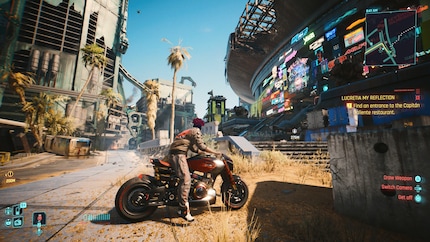 Vroom, vroom. The vehicles – including motorcycles – still control strangely.