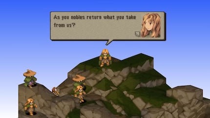 Les non-nobles d’Ivalice nourrissent une rancune envers les nobles.