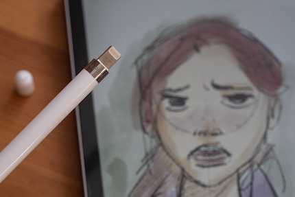 De eerste generatie Apple Pencil heeft nog steeds een Lightning-connector.
