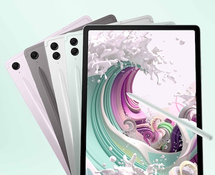 De Samsung Galaxy Tab S9 FE-serie wordt geleverd met S-Pen.