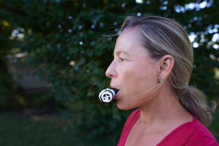 I’ve been training with the Airofit Pro 2.0 to improve my endurance and breathing technique.