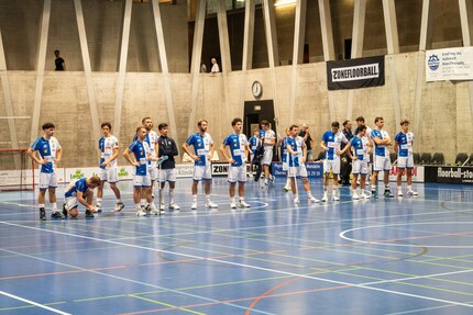 GC Floorball is vandaag de verliezende partij ...