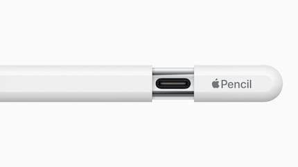 De Apple Pencil kan nu worden opgeladen via een USB-C poort.
