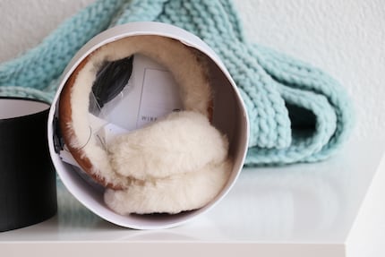Ziet eruit alsof het een winterslaap houdt: de Bluetooth Earmuff van Ugg.