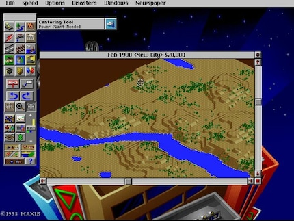 Before I start building cities, I prepare the map.