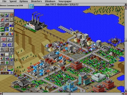 Even with just a few buildings, the game looks very charming.