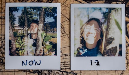Mit der Polaroid Now Gen 2 (links) wird alles scharf, wie bei einem Handyfoto. Mit der I-2 (rechts) bist du näher dran und hast einen verschwommenen Hintergrund.