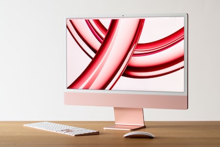 De beeldkwaliteit van het scherm is een van de sterkste punten van de M3 iMac. Het formaat is daarentegen een van de zwakste punten. 