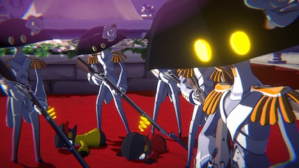 In these kinds of scenes, the childish design seems out of place.