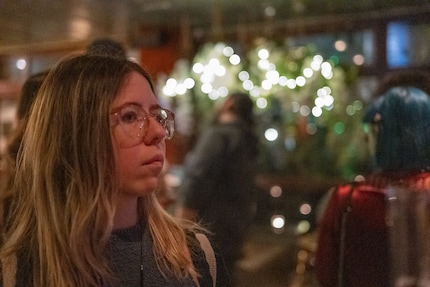 A shot taken with 57600 ISO.