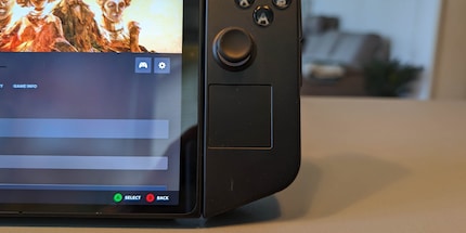 Le pavé tactile réagit avec précision.