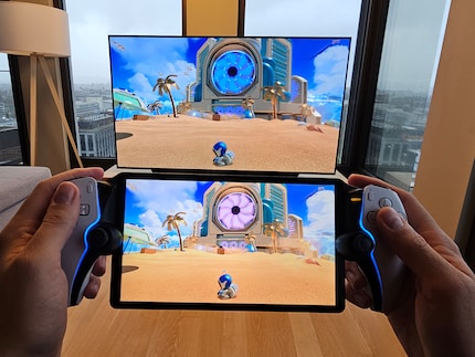 Les couleurs des pales de rotor n’ont rien à voir sur le Playstation Portal. Bizarre, bizarre.
