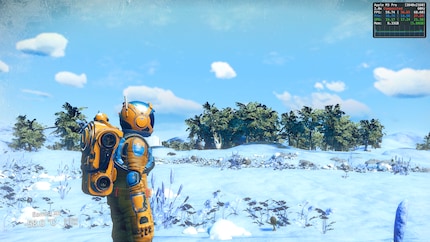 In a natively supported game like No Man’s Sky, the M3 Pro keeps up with the RTX 4060.