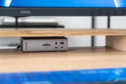 Die CalDigit TS4 ist die Königin der Docking Stations und hat sehr viele Anschlüsse. Seit Thunderbolt 4 funktionieren aber auch halb so teure Modelle gut.