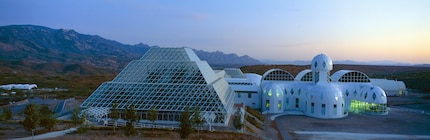 Like 30 years ago: Elon and Jeff are practicing for Mars in Biosphere 2.