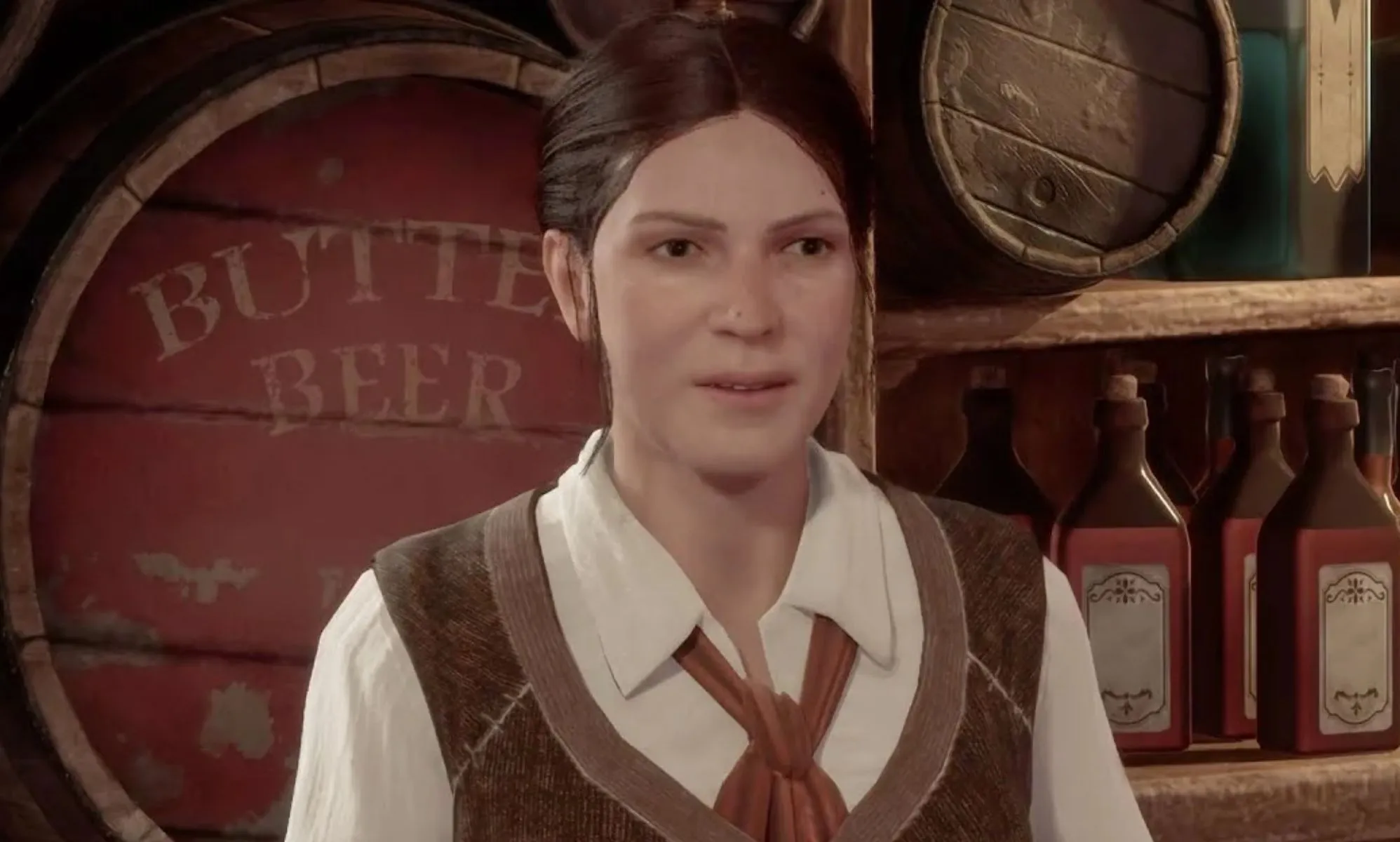 Sirona Ryan is de barman in Three Broomsticks