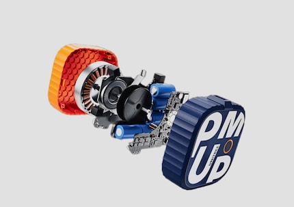 A look inside the Pump reveals heaps of electronic components.