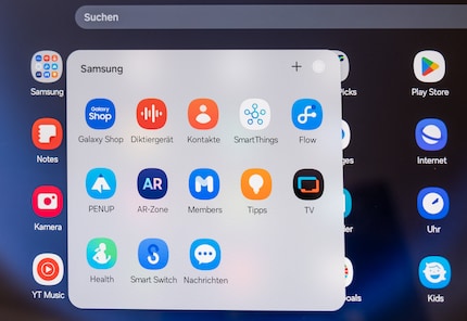 Samsung packs a lot of its own apps onto the Galaxy Tab S9 FE.