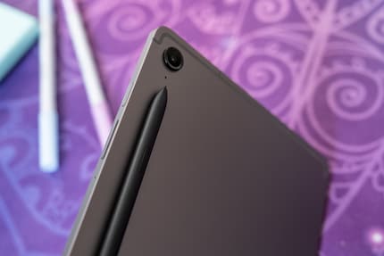 The Samsung Galaxy Tab S9 FE is elegant, wieldy and waterproof.