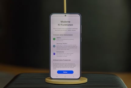 Je hebt een Samsung account nodig voor de AI functies.