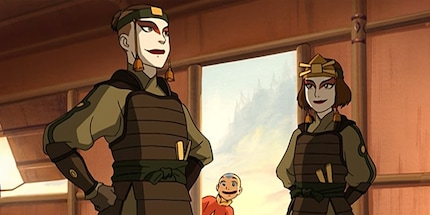 Why does Kiawentiio, who plays Katara, find Sokka overcoming his sexist streak «iffy»?